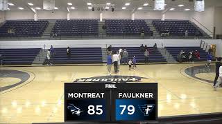 Faulkner vs Montreat College Mens Basketball [upl. by Inigo]