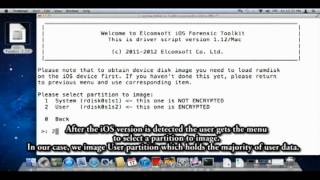 Elcomsoft iOS Forensic Toolkit  PART2 [upl. by Creamer]