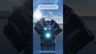 Test Helmet Retreat Iron Man Reimagind roblox robloxshorts [upl. by Eneg]