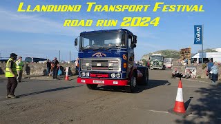 Llandudno Transport Festival Road run 2024 [upl. by Davilman]