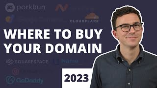 Where to Buy a Domain Best Domain Name Registrars 2023 [upl. by Checani]