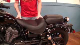 Mustang Seats Two Piece Seat Video Installation for Yamaha Bolt by Cruiser Customizing [upl. by Severen]