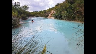 Bagno Vignoni  miasteczko w Val dOrcia i gorące źródła Toskania [upl. by Erleena]