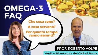 Omega3 FAQ Tutto quello che cè da sapere sugli acidi grassi omega3 [upl. by Udelle722]