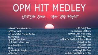 OPM HIT MEDLEY LYRIC🍒BEST OLD SONGS 2024 NONSTOP PLAYLIST ENGLISH🍒 [upl. by Hakkeber]