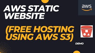 AWS S3 Static Website HostingFree hosting using AWSHindi [upl. by Jolda]