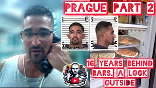 AFTER 16 YEARS IN PRISON DAVID A WINDOW TO THE OUTSIDE WORLD VIA GTL VIDEO VISIT  VISITING PRAGUE [upl. by Darren103]