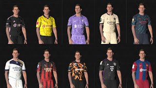 PES 2017 Final X2 20232024 Full Kitpack by Eslam Works on T99 patch amp others [upl. by Natalya]