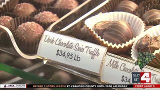 Local chocolatiers adjust to global chocolate shortage [upl. by Geirk]