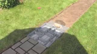 How to make cobblestonelook walkway [upl. by Attener]