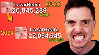 The Wild Growth of LazarBeam 20222024 [upl. by Ylrbmik]