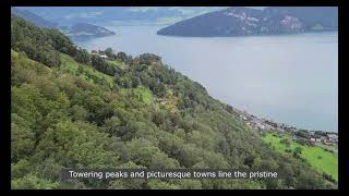 Mount Rigi Switzerland Cable Car from Weggis [upl. by Fellner]