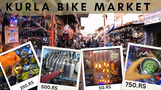 Best Bike Part Market OF Mumbai Kurla Bike Market  All Bike Parts at Lowest Price Kurlabikemarket [upl. by Anivek]