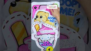 Ice cream blind bag❤️blindbags asmr diy craft paperdiy handmade satisfying shorts youtube [upl. by Nea]