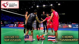 GohIzzuddin 🇲🇾 🆚 Kedrenpuavaranukroh 🇹🇭  Denmark Open 2024  Ganda Putra [upl. by Nicoli]