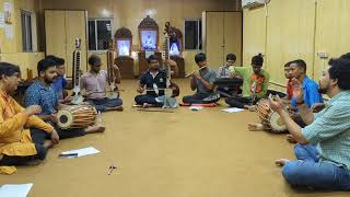 Thakur Ramakrishna Aarati rehearsal at Vidyamandira Belurmath for Sharad utsav ramakrishnamission [upl. by Rubin518]