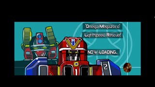 Power Rangers PS1 Gameplay Lightspeed Rescue Level 8 Omega Megazoid [upl. by Macgregor]