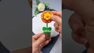 Clay দিয়ে ফুল বানানো 🌻🥰  How to make flowers with clay  shorts clay flowers [upl. by Drooff808]