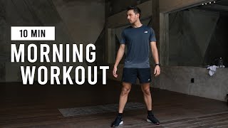 10 Min Morning Workout Routine Quick Cardio To Start Your Day [upl. by Akimrej155]