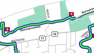 A look at the Covenant Health Knoxville Marathon course [upl. by Florry]