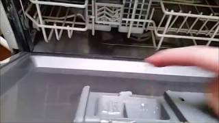 EdgeStar 6 Place Setting Portable Countertop Dishwasher Silver Model  DWP61ES [upl. by Vivie]