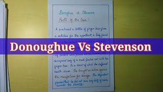 Donoughue Vs Stevenson [upl. by Yvel14]