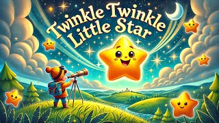 Twinkle Twinkle Little Star  Nursery Rhymes for Kids  Kids Songs [upl. by Eylloh616]