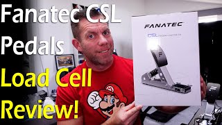 Fanatec CSL Pedals Load Cell Review [upl. by Marteena]