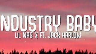 Lil Nas X  Industry Baby Lyrics ft Jack Harlow thevibeguide [upl. by Airbmac]