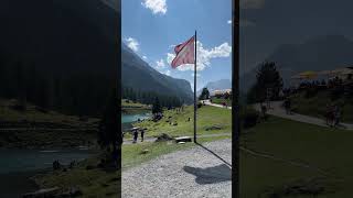 switzerland oeschinensee hiking swissnature سوئیس travel [upl. by Crawley]