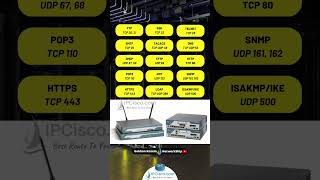 Well Known Network Ports  TCP amp UDP  IPCiscocom  FREE CCNA 200301 [upl. by Sweyn]