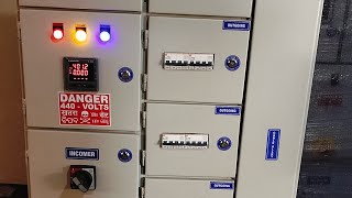 LT Control Panel 415V 3Phase 50HZ with incomer 160A FP MCCB amp Outgoing 12nos FP 63A MCB [upl. by Liborio]