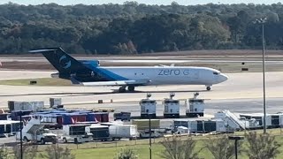 JT8D POWER Zero G Boeing 727200 Takeoff From Raleigh Durham RDU [upl. by Aleina]