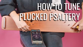 How to tune your plucked psaltery [upl. by Ange]