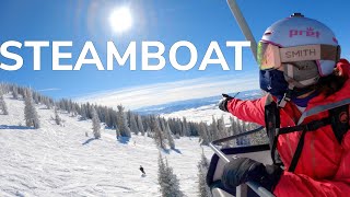 STEAMBOAT Ski Resort Guide Home of Champagne Powder  Snowboard Traveler [upl. by Remot]