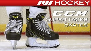 CCM Super Tacks Skate OnIce Review [upl. by Vaas340]