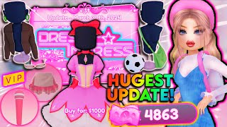 HUGEST DRESS TO IMPRESS UPDATE EVER Everything to Know New Sets Items Currency amp More  ROBLOX [upl. by Dolores452]