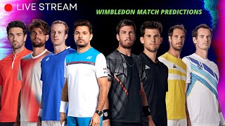 Live Wimbledon Match Predictions  Live Wimbledon Streaming [upl. by Ahsiya]