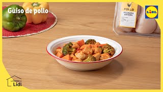 Guiso de pollo 🍗  Recetas con pollo  Lidl Espana [upl. by Ecnedac]