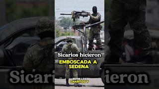 SICARIOS EMBOSCARON A MILITARES AL SUR DE CULIACÁN shorts mexico narcos culiacan [upl. by Jordans]