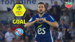 Goal Pablo MARTINEZ 34  RC Strasbourg Alsace  Montpellier Hérault SC 13 RCSAMHSC201819 [upl. by Rosie]