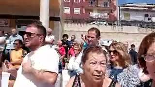 Carmelo Barba trasmette dal vivo Corteo Fratres da Cristo Re a Piazzale Mongibello 21 sett 2024 [upl. by Aikas]