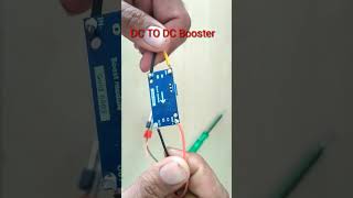 DC TO DC Step Up Booster Module 37 Volt To 40 V Boostyoutubeshorts bntechnicalwork shorts [upl. by Kerin]