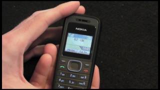 Nokia 1208 Mobile Phone Review [upl. by Ettenay808]