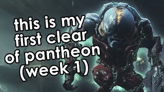 This is my first full clear of Pantheon week 1 [upl. by Bore]