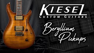 Kiesel Guitars  Beryllium Pickups Demo [upl. by Natasha]