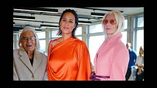 Dame Vanessa Redgrave 87 joins daughter Joely Richardson and Zawe Ashton for a very chic front row [upl. by Pederson]