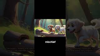 The Fluffy Mischief of the Playful Pup  Bedtime Stories for Kids  Fairy Tales  English Stories [upl. by Eiralav45]