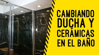 Cómo cambiar ducha y cerámicas de un baño [upl. by Malissia436]