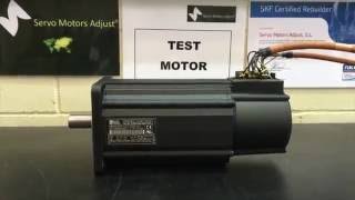 REXROTH INDRAMAT TypeMKD 090B047GH0KN servo motor test SERVO MOTORS ADJUST® [upl. by Nodab]